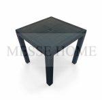 Τραπέζι Κήπου Elit Rattan 80x80cm (Ανθρακί)