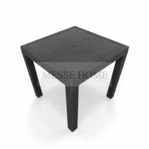 Τραπέζι Κήπου Elit Rattan 80x80cm (Καφέ)