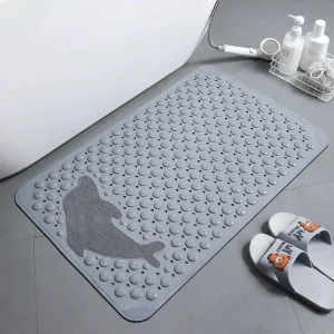 Αντιολισθητικό Πατάκι Μπάνιου 45×75 HT-6 (Γκρι)