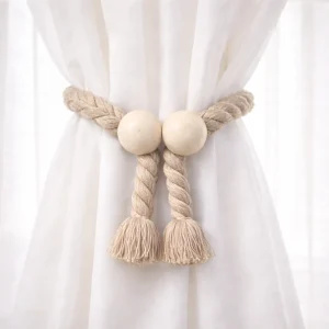 Δέστρα Κουρτίνας Μαγνητική YXMQ-2 (Μπεζ)