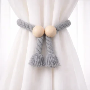 Δέστρα Κουρτίνας Μαγνητική YXMQ-4 (Γκρι)