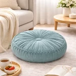 Διακοσμητικό Μαξιλάρι Καθίσματος C-4 (Σιέλ) 2 Μεγέθη