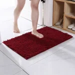 Πατάκι Μπάνιου Chenille 40x60cm XNECM-5 (Μπορντό)