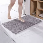 Πατάκι Μπάνιου Chenille 40x60cm XNECM-3 (Γκρι)