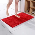 Πατάκι Μπάνιου Chenille 40x60cm XNECM-9 (Κόκκινο)