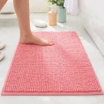 Πατάκι Μπάνιου XNEDM-1 Chenille Αντιολισθητικό (Ροζ)