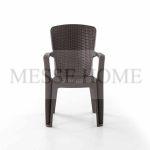 Σετ Τραπεζαρίας 5 Τεμαχίων Side Rattan (Καφέ) - Image 4