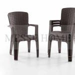 Πολυθρόνα Κήπου Rattan Side 59x61x89cm (Καφέ) - Image 2