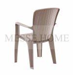 Πολυθρόνα Κήπου Rattan Side 59x61x89cm (Καπουτσίνο) - Image 2