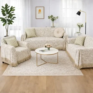 Ριχτάρια Καναπέ C22-1 (Μπεζ) 3 Διαστάσεις + Σετ